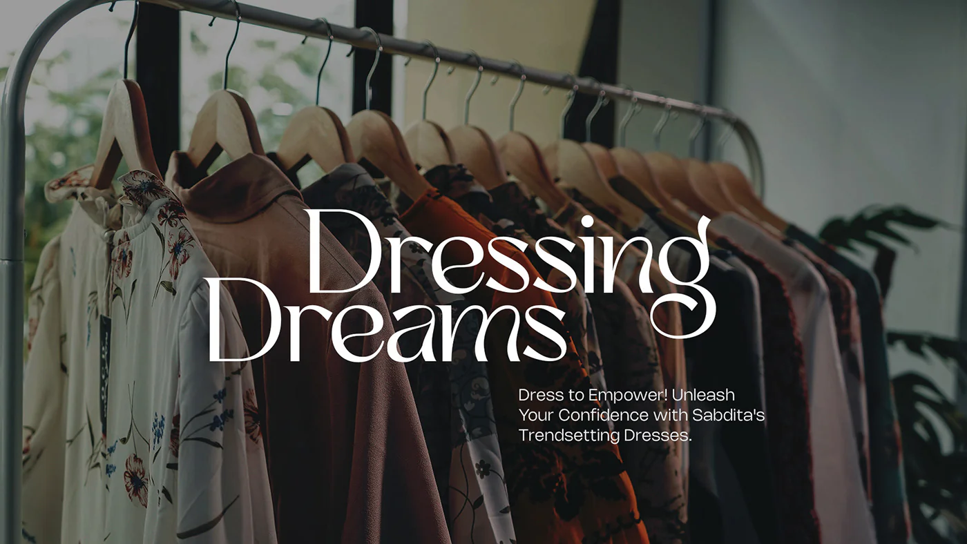 Sabdita Fashion brand campaign visual
