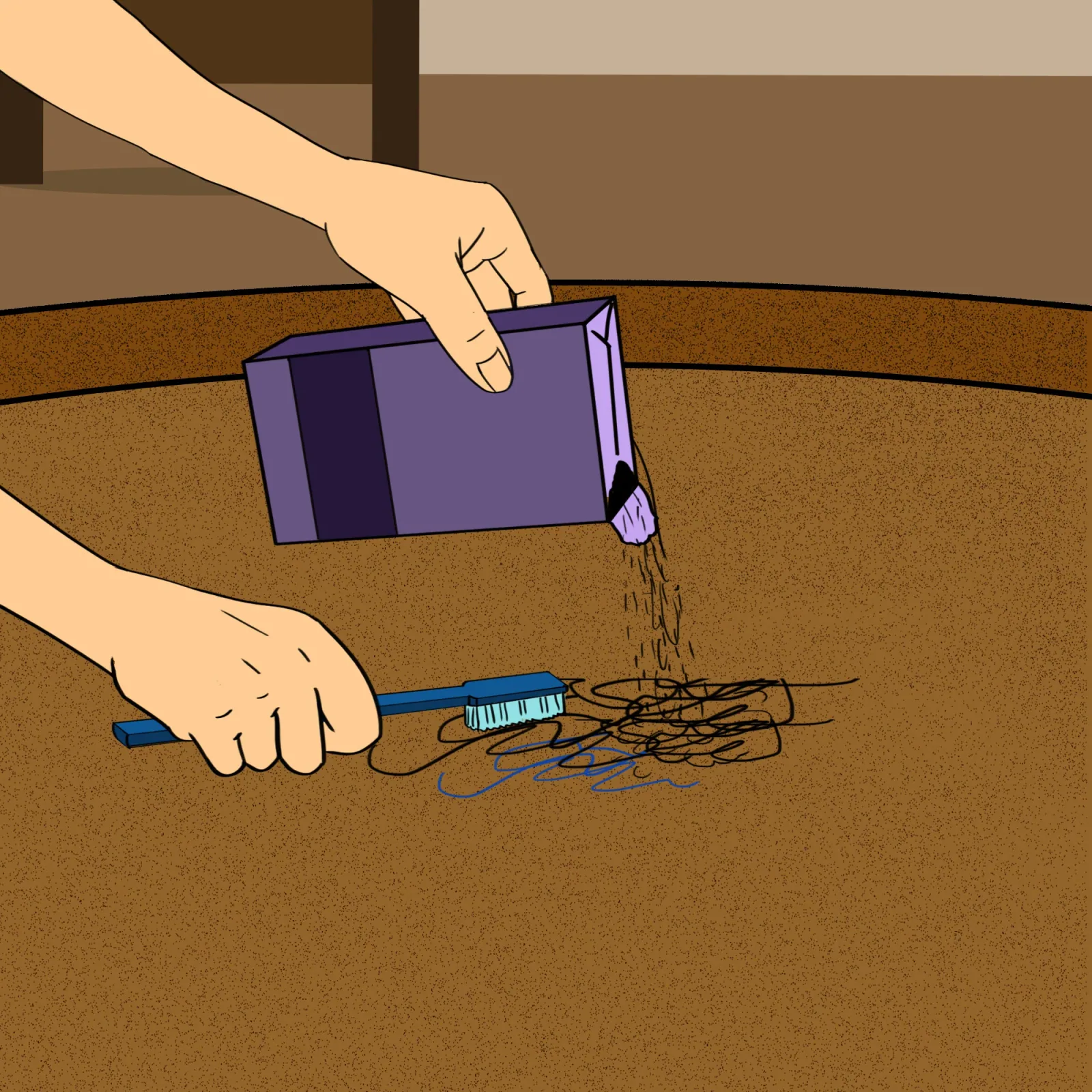 Carpet Cleaning Illustrations project image 5