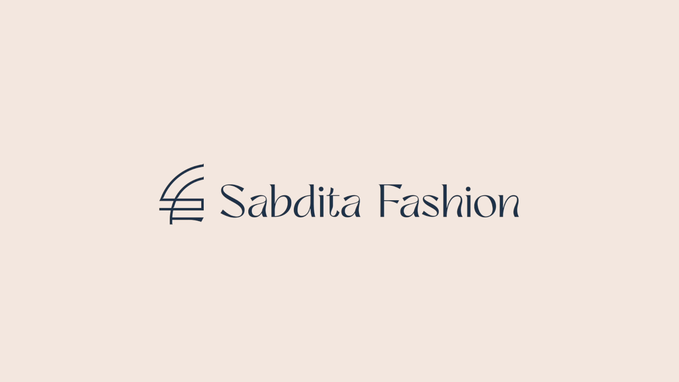 Sabdita Fashion logo intro animation